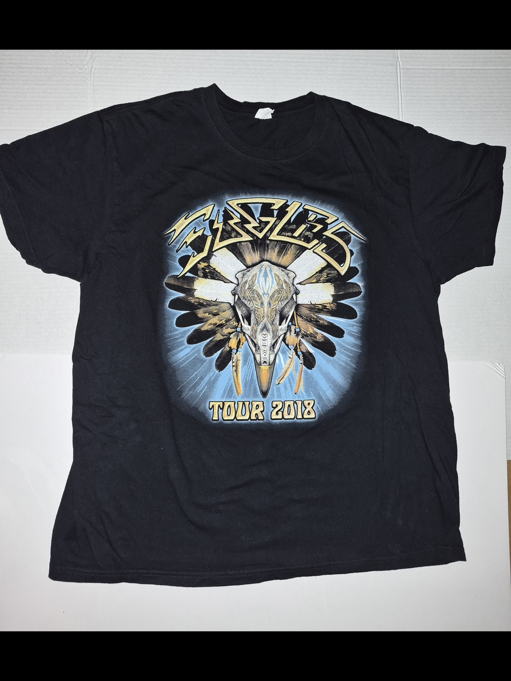 Eagles Tour 2018 Graphic Tee Size Large Mens